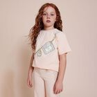 Girls Pink Bag T-Shirt, 2, hi-res
