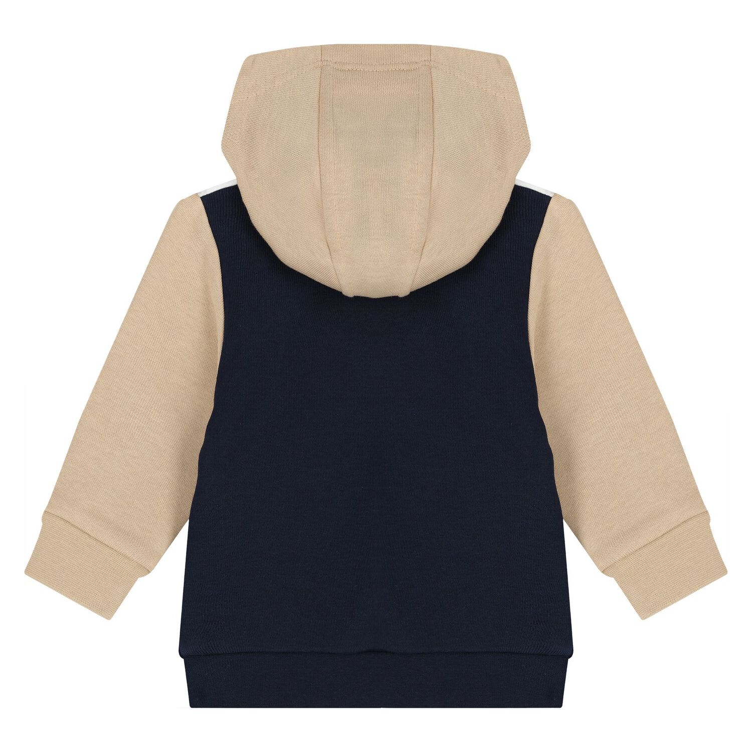 توب اولاد بغطاء راس وسحاب باللون الكحلى, 1, hi-res