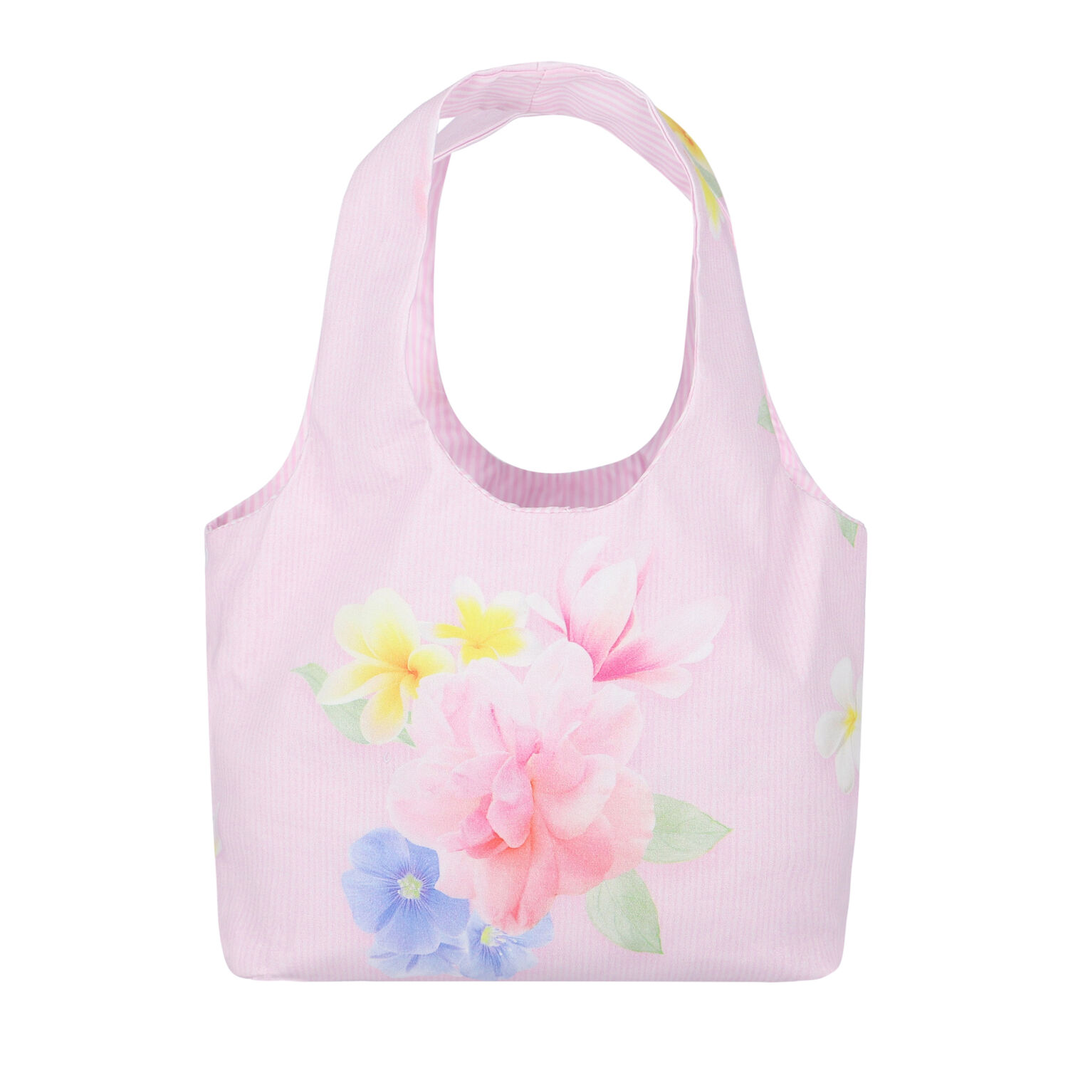 Girls Pink Floral Bag, 2, hi-res image number null