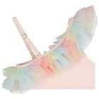 بكينى للبنات من التول باللون الوردى , 1, hi-res