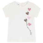 Girls Pink & Ivory Camouflage Trousers Set, 1, hi-res