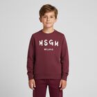 Burgundy Logo Sweatshirt, 3, hi-res