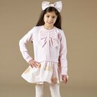 طقم ليغينز بالشعار باللون الزهري , 1, hi-res