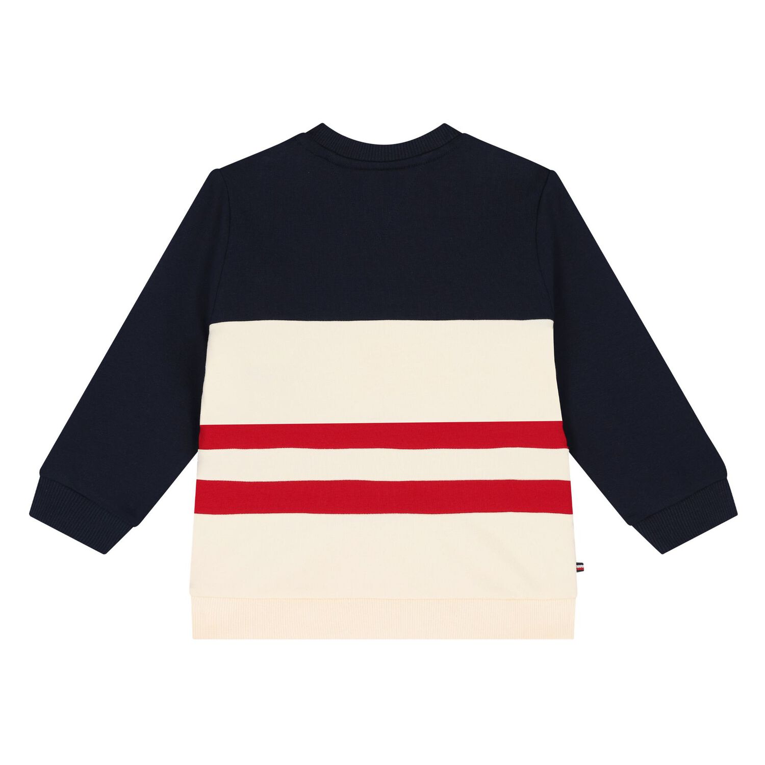 بدلة رياضية بالشعار باللون الكحلى و البيج  للأولاد , 1, hi-res