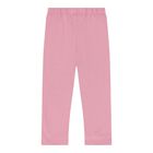 Baby Girls Ivory & Pink Puppy Leggings Set, 1, hi-res