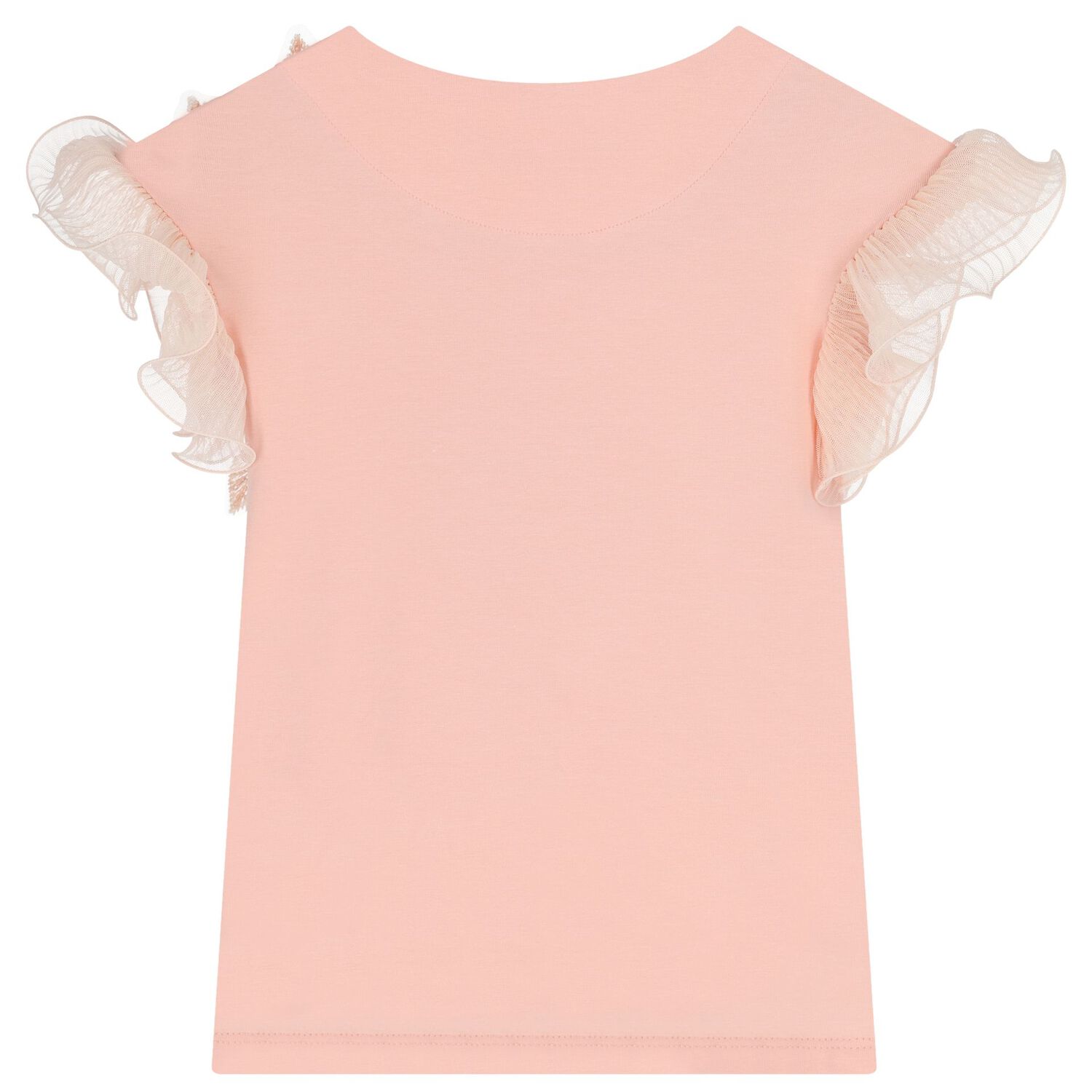 طقم تنوره بنات مزينه بالترتر باللون الوردى , 1, hi-res