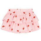 Girls Pink Heart Skirt Set, 1, hi-res