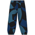 Boys Black & Blue Logo Tracksuit, 1, hi-res