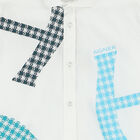 Boys White Logo Shirt, 1, hi-res