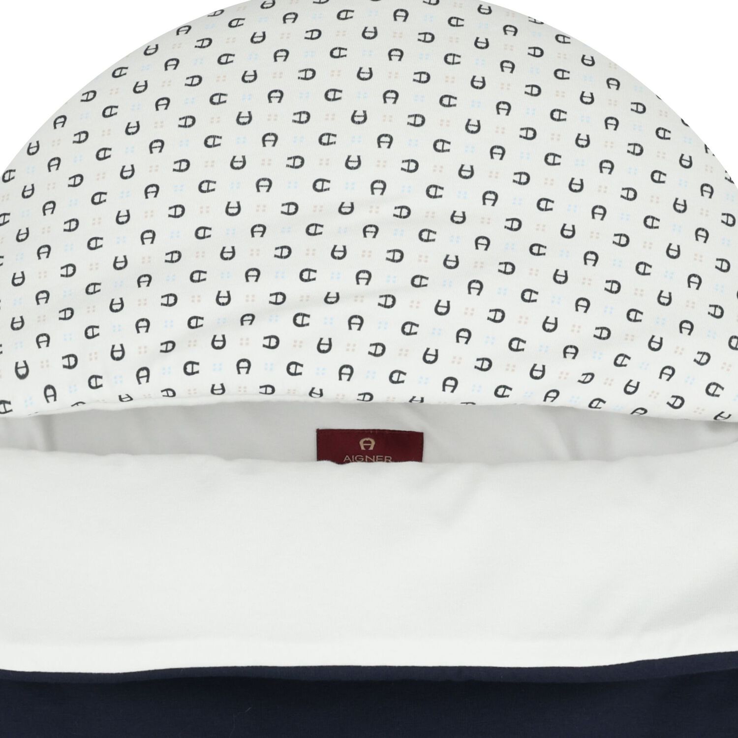 Baby Boys Navy Blue Logo Nest , 2, hi-res