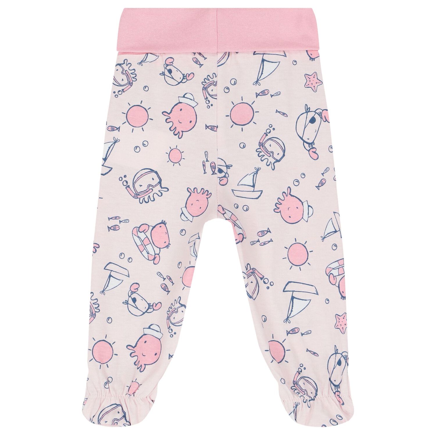 طقم هدية أفرول بنات باللون الأبيض والوردى, 1, hi-res