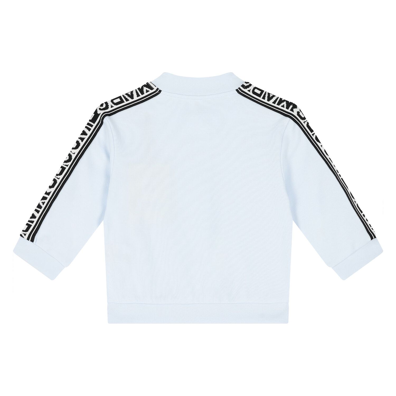 طقم رياضي اولاد بالشعار باللون الأزرق للأطفال, 1, hi-res