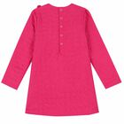 فستان بالشعار باللون الزهرى, 1, hi-res