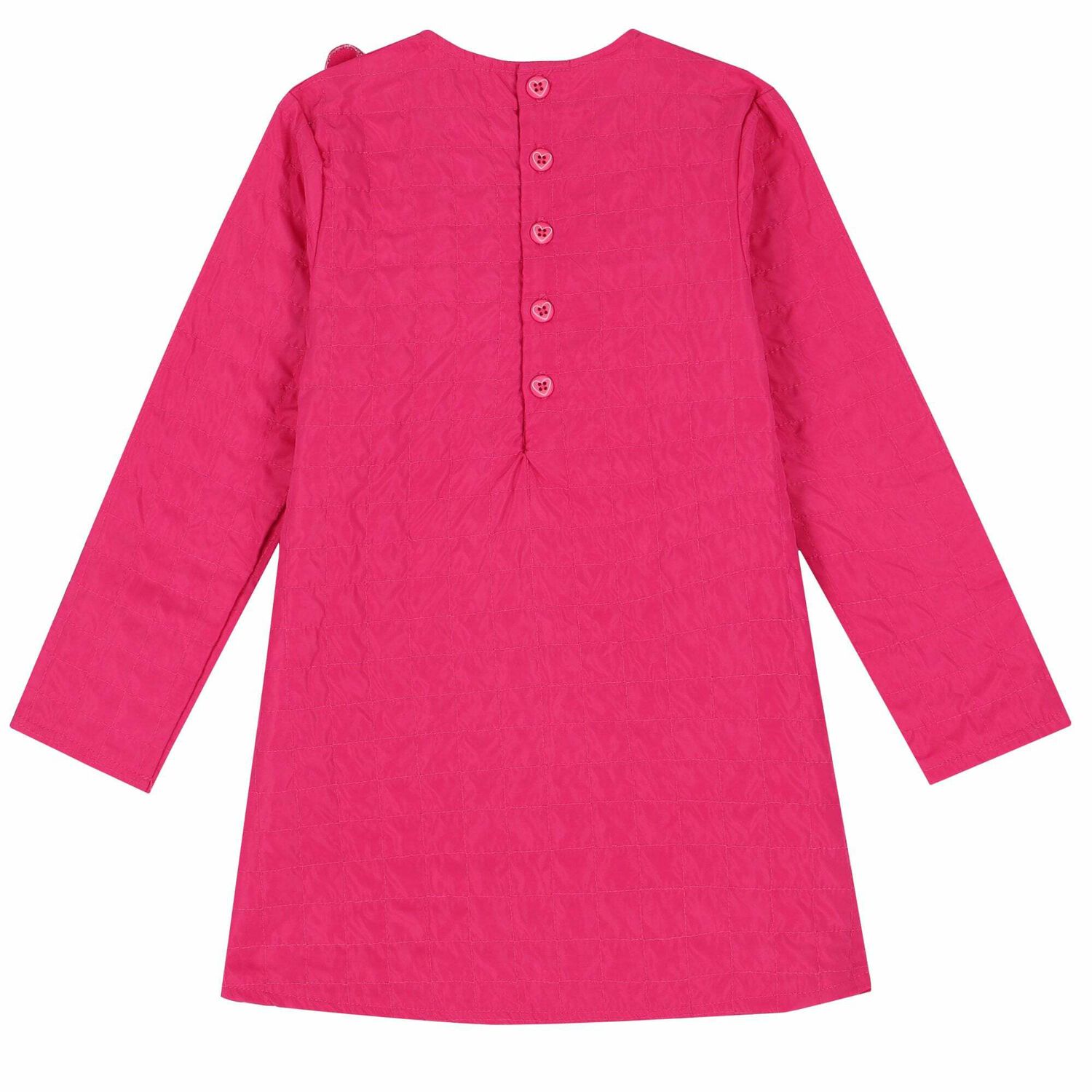 فستان بالشعار باللون الزهرى, 1, hi-res