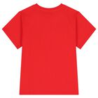 Red Teddy Bear Logo T-Shirt, 2, hi-res