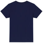 Boys Navy Logo T-Shirt, 1, hi-res