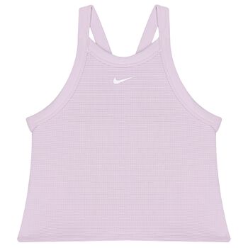 Girls Lilac Logo Sleeveless Top