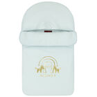 مدس بالشعار باللون الأزرق والذهبي, 3, hi-res