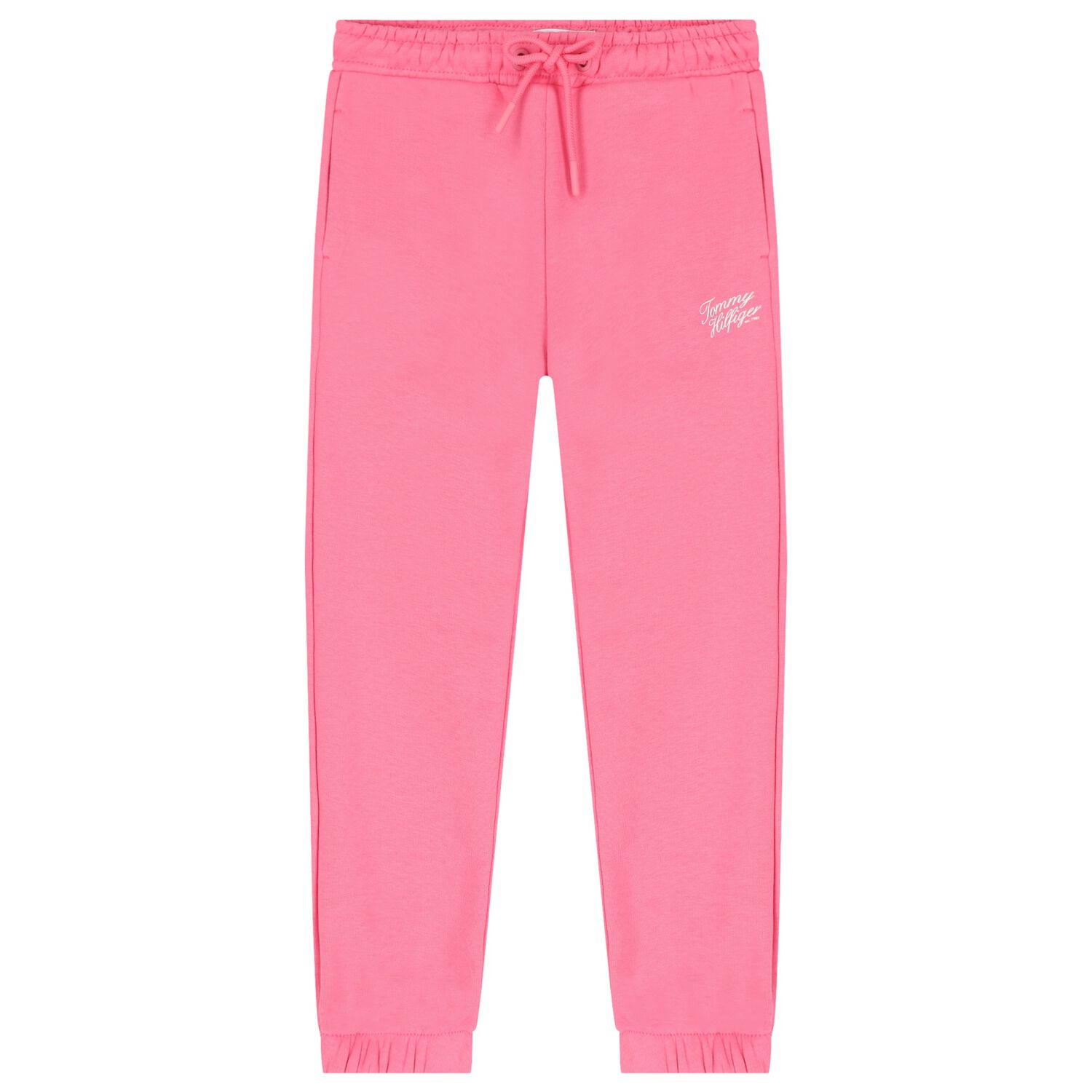 Girls Pink Logo Joggers, 1, hi-res