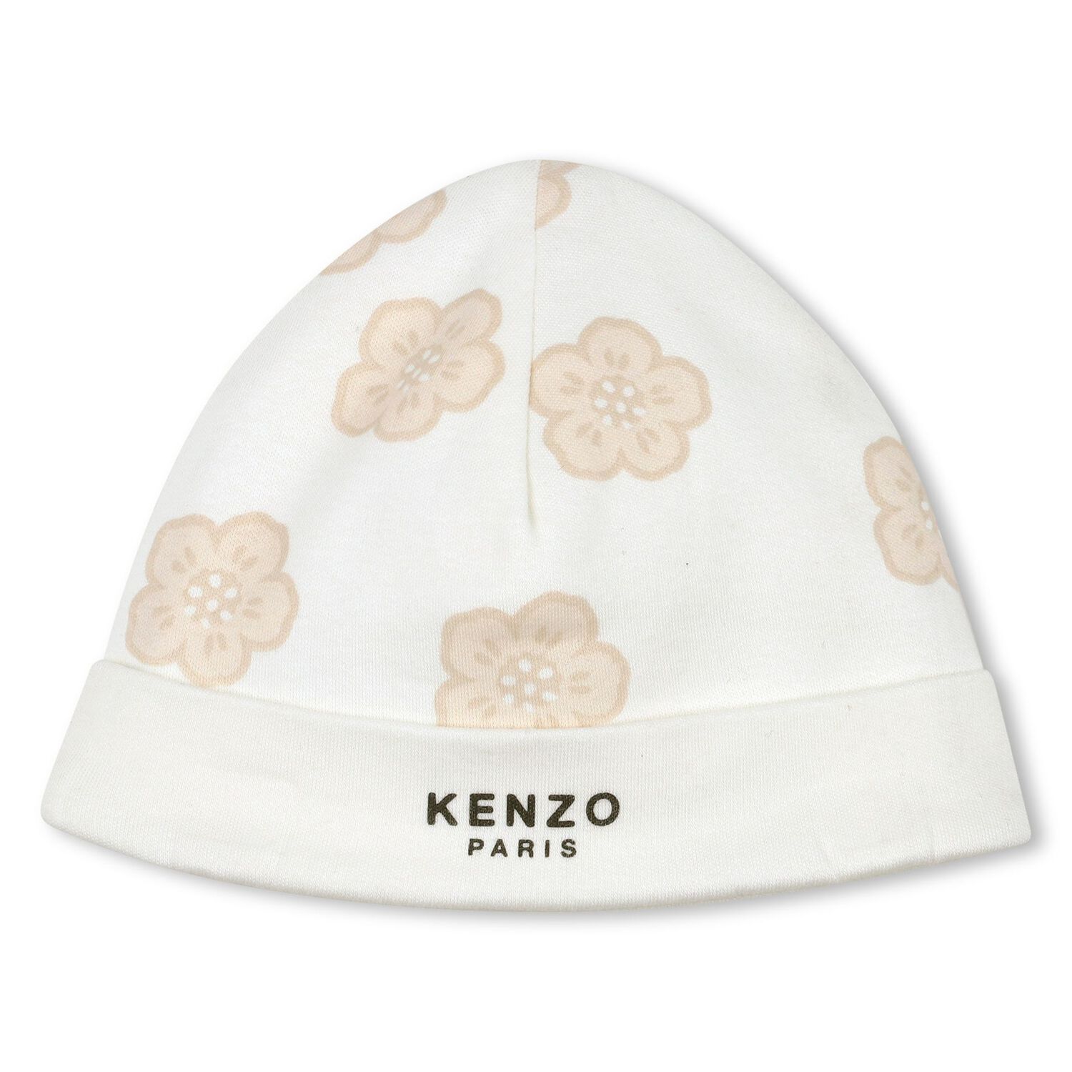 Ivory & Beige Boke Flower Babygrow Gift Set, 1, hi-res