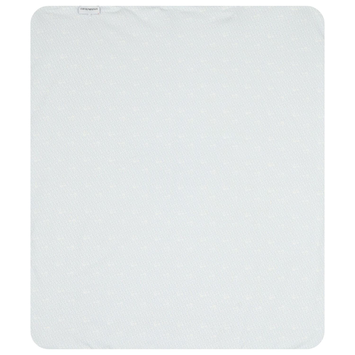 بطانية أطفال أولاد بشعار باللونين العاجي والأزرق, 6, hi-res