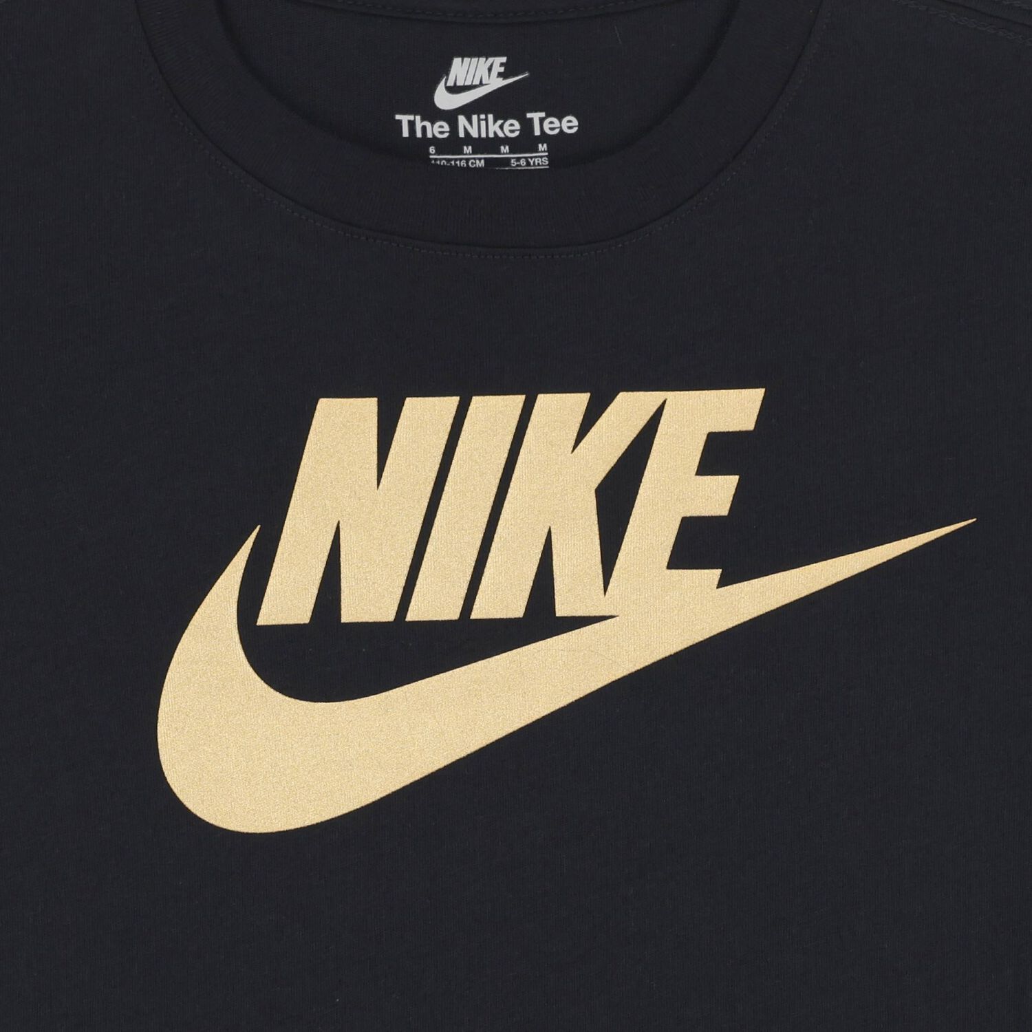 Boys Black Logo T-Shirt, 4, hi-res