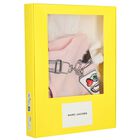 Younger Girls Pink & White Bag Shorts Set, 1, hi-res