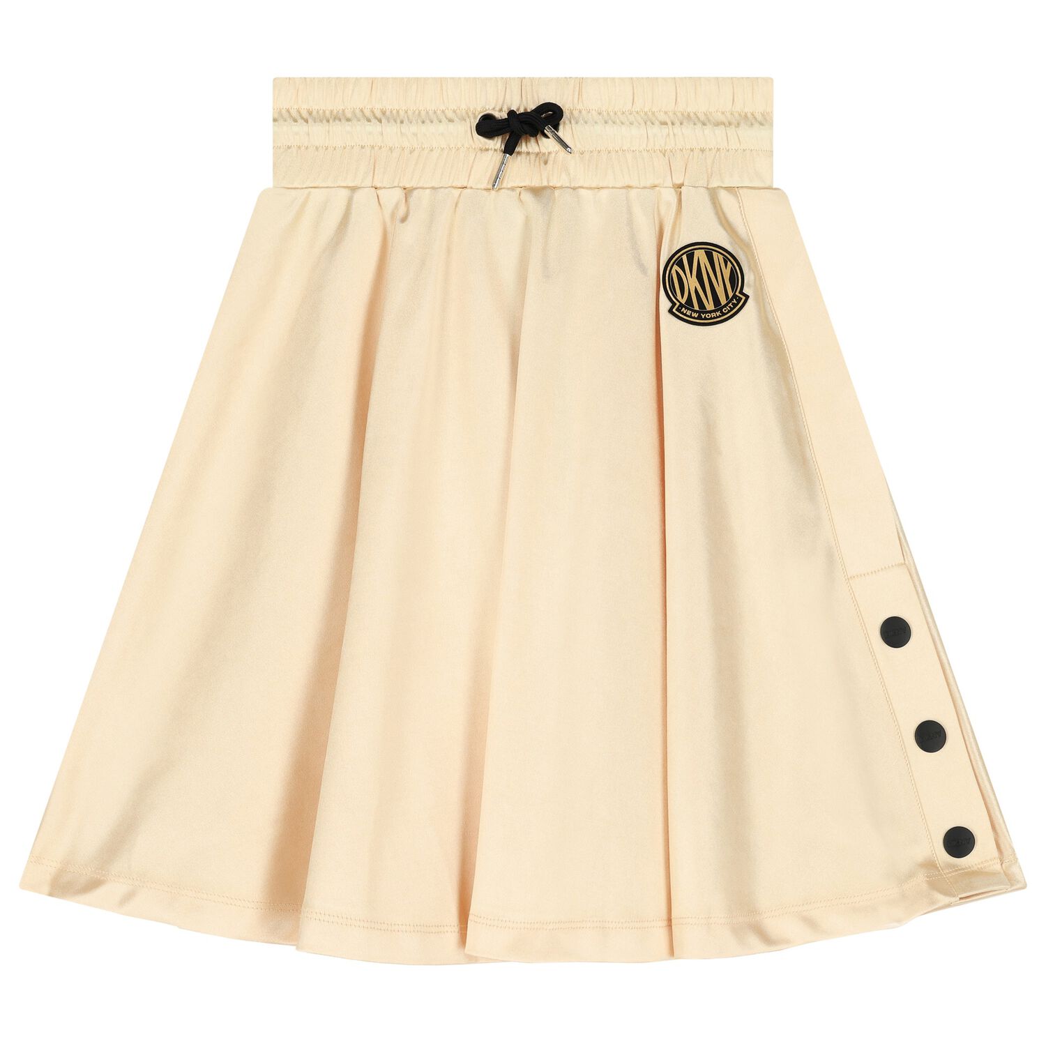 Girls Gold Logo Skirt, 1, hi-res image number null