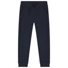 Boys Blue & Navy Blue 3-Piece Tracksuit, 1, hi-res