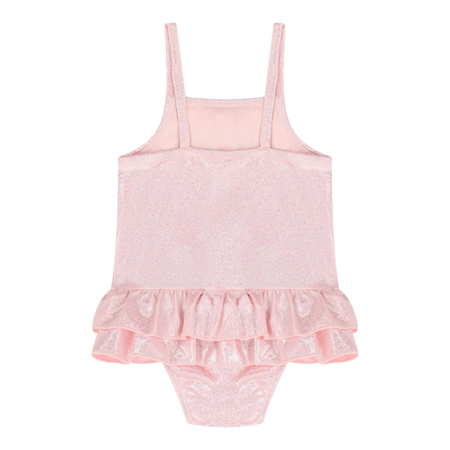 بدله سباحه للبنات بتدرج اللوان لامع باللون الوردى , 1, hi-res